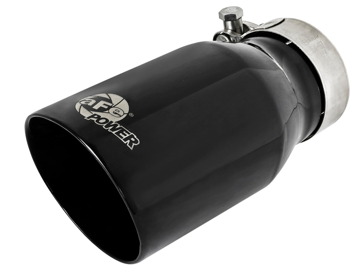 aFe 49T25354-C07 aFe MACH Force-Xp Universal Exhaust Tip 2-1/2 IN Inlet x 3-1/2 IN Outlet X 7 IN L