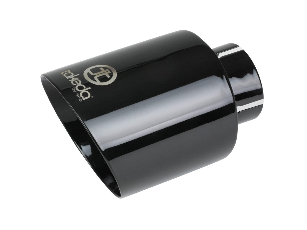 aFe Takeda Universal Exhaust Tip 2-1/2 IN Inlet x 4-1/2 IN Outlet x 7 IN L