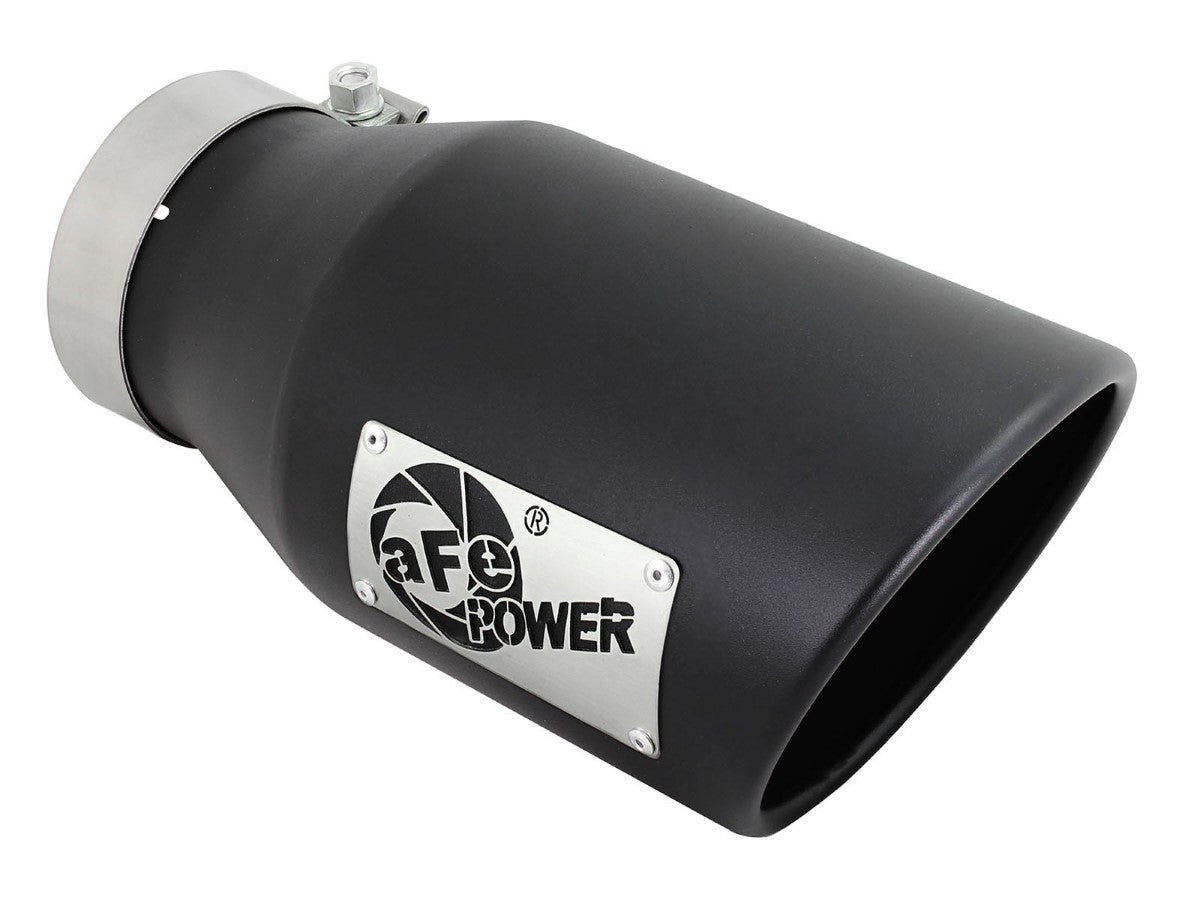 aFe 49T40601-B12 MACH Force-Xp 4" 409 Stainless Steel Exhaust Tip