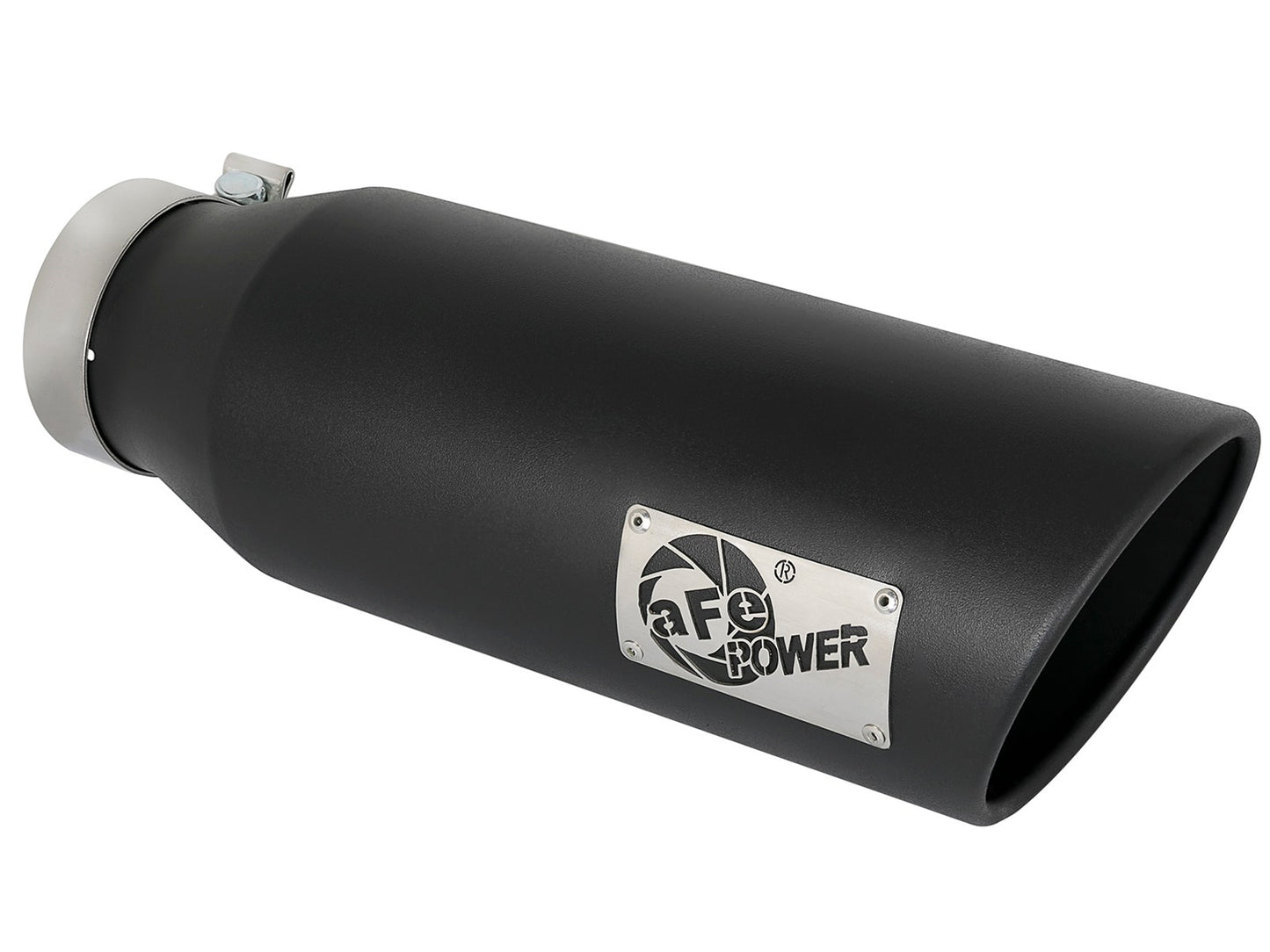 aFe 49T40601-B18 aFe MACH Force-Xp Universal Exhaust Tip 4 IN Inlet x 6 IN Outlet x 18 IN L