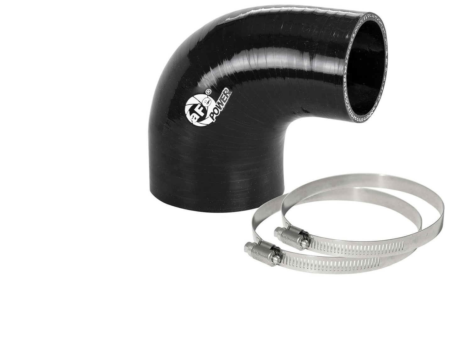 aFe 59-00102 aFe Magnum FORCE Intake Coupling Kit (2-3/4 IN ID to 2 IN ID x 90 Deg.) Elbow Coupler - Black
