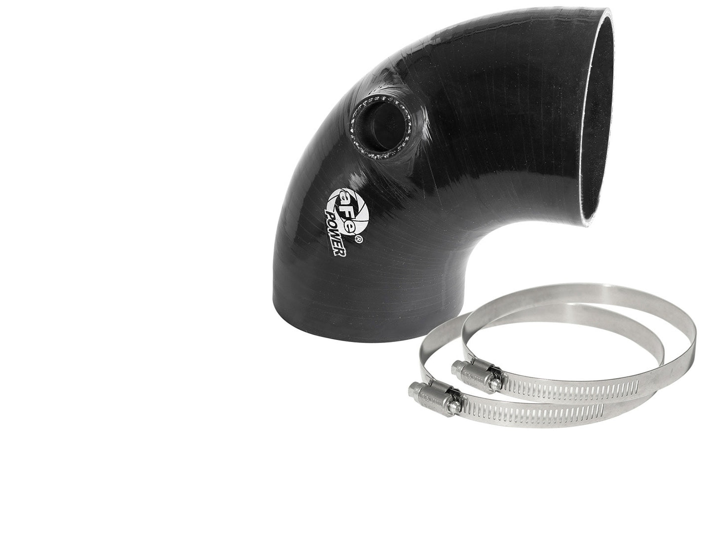 aFe 59-00111 aFe Magnum FORCE Intake Coupling Kit (3-3/4 IN ID x 90 Deg.) Elbow Coupler - Black