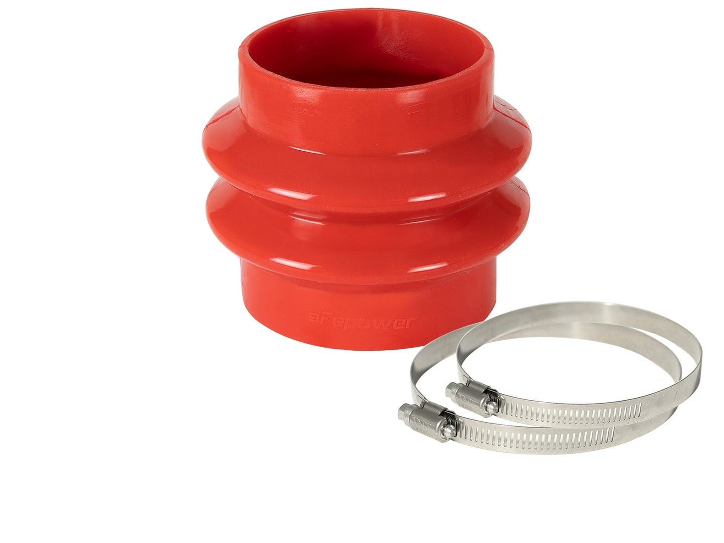aFe 59-00118 aFe Magnum FORCE Intake Coupling Kit (3-1/8 IN ID to 3 IN x 3-1/2 IN L) Straight Bellow- Red