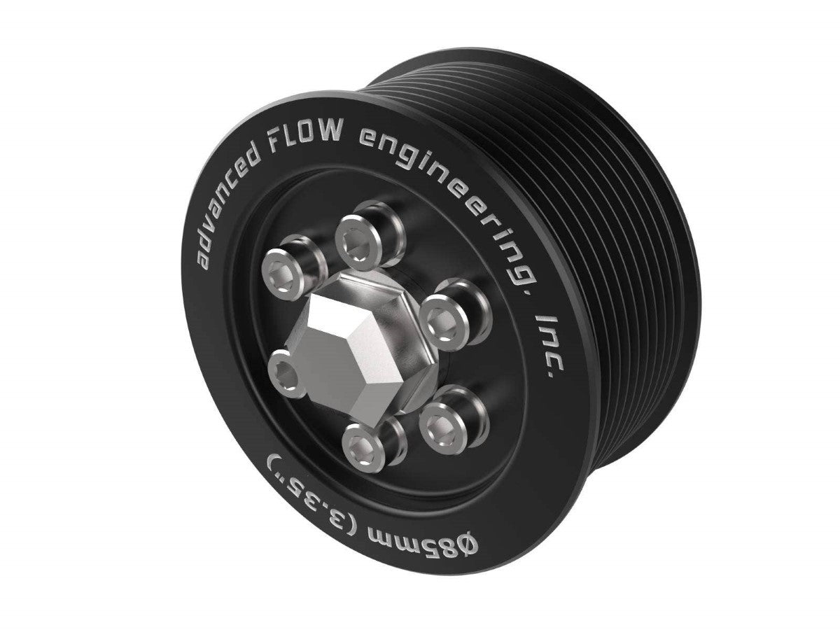 aFe 79-10005 aFe POWER Supercharger Power Pulley Kit w/ Hub 3.35 IN