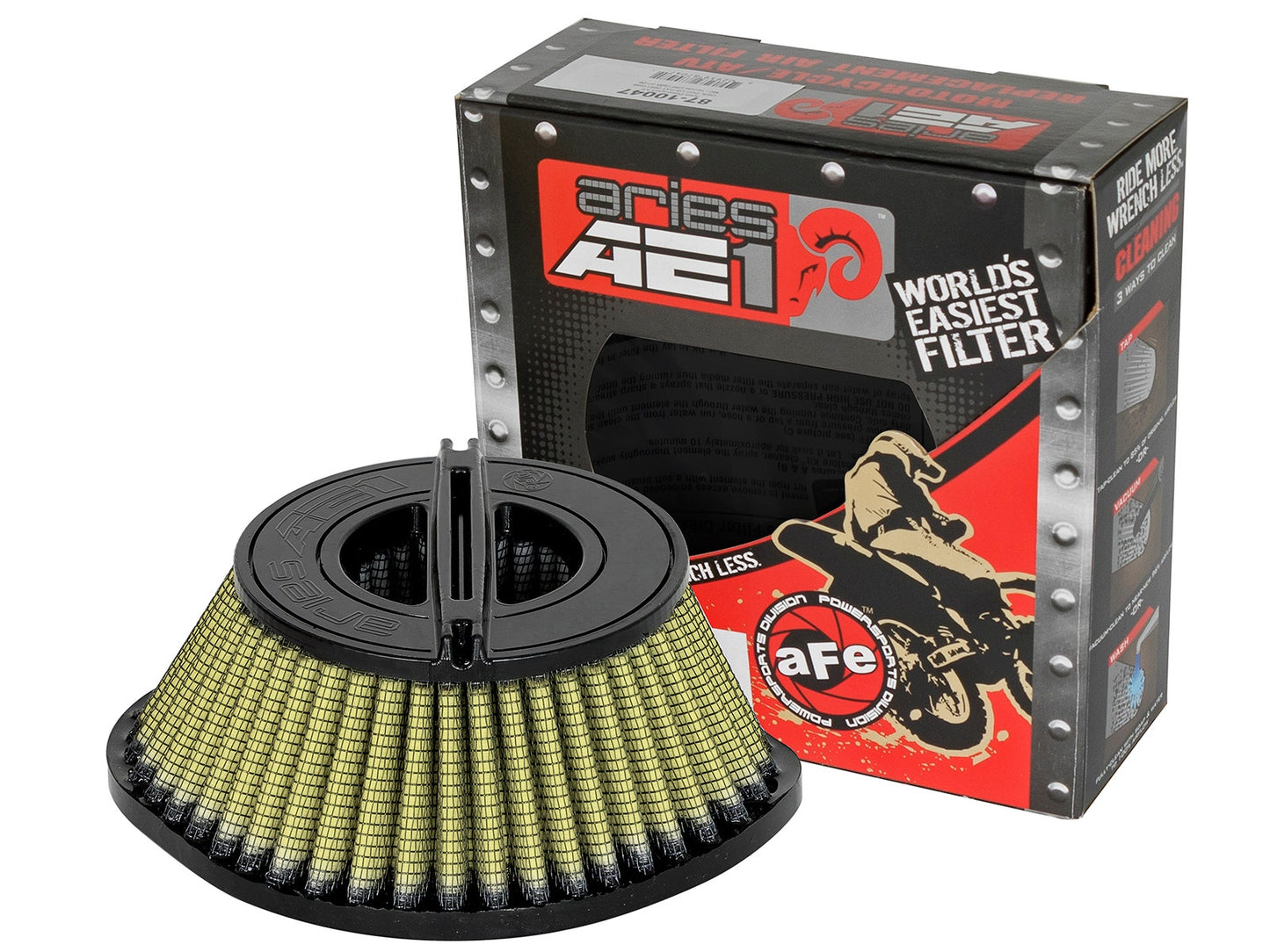 aFe 87-10029 Aries Powersports Pro GUARD7 Air Filter
