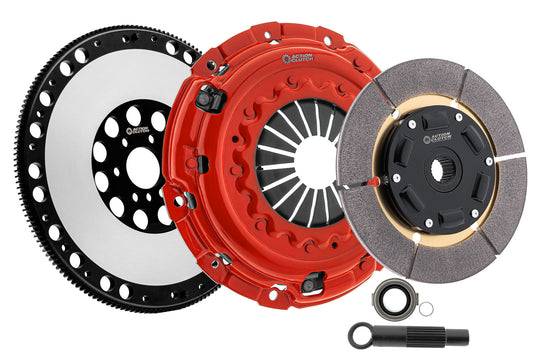 Action Clutch ACR-3348-SPR Ironman Sprung (Street) Clutch Kit for BMW 328is 1996-1999 2.8L DOHC (M52B28) Includes Lightened Flywheel