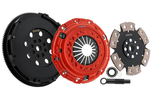 Action Clutch ACR-3580 Stage 6 Clutch Kit (2MD) for Acura Integra 2023 1.5L (L15CA) Turbo Includes Chromoly Lightweight Flywheel