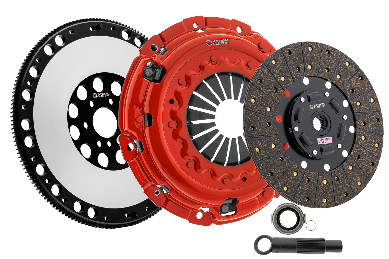 Action Clutch ACR-3583 Stage 1 Clutch Kit (1OS) for BMW 525i 1991-1995 2.5L DOHC (M50) Includes Lightened Flywheel