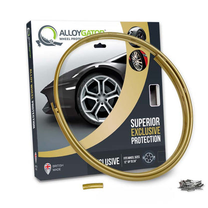 AlloyGator Single Replacement Wheel Rash Protectors for 12 to 24 Inch Wheels with Color Options