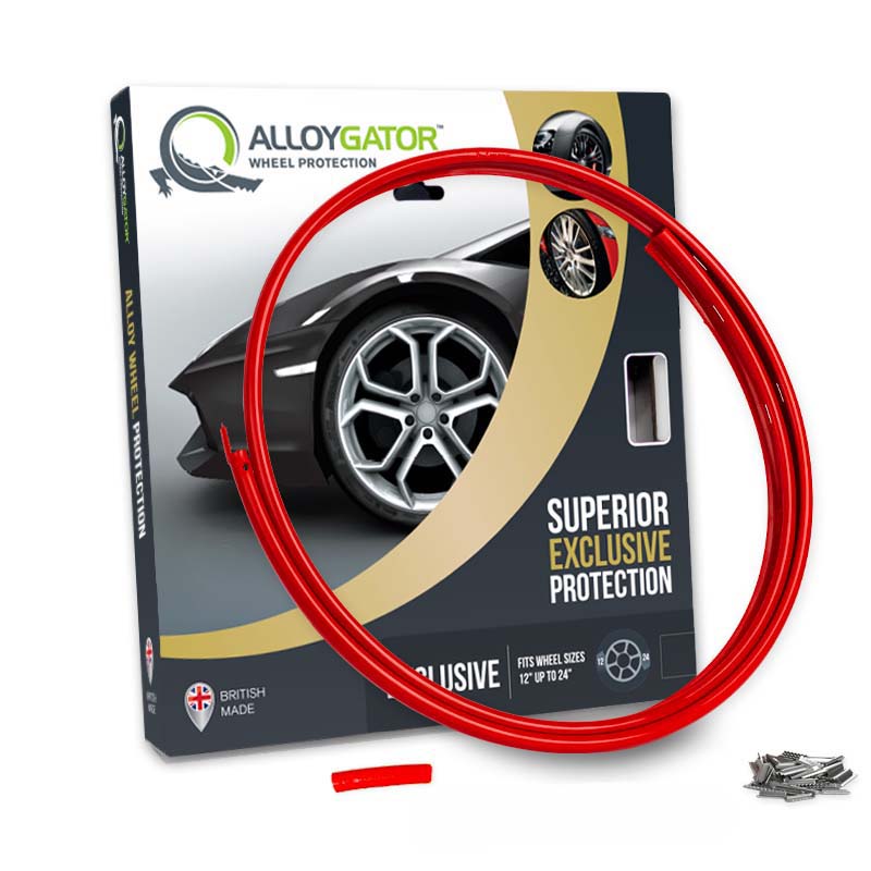 AlloyGator Single Replacement Wheel Rash Protectors for 12 to 24 Inch Wheels with Color Options