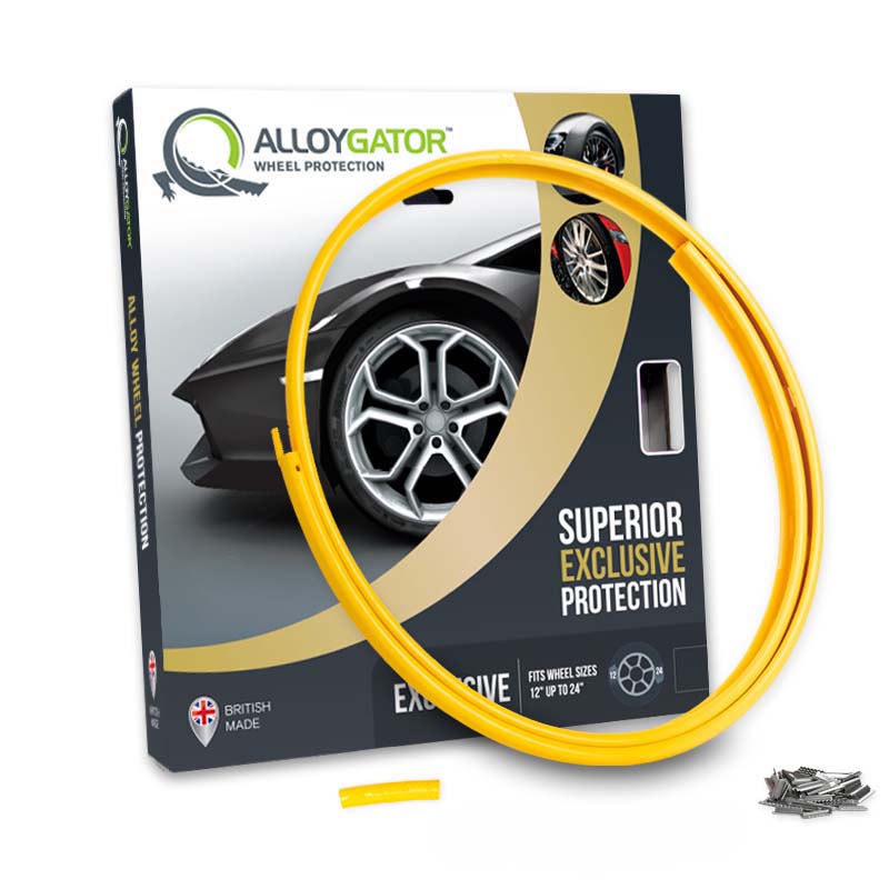 AlloyGator Single Replacement Wheel Rash Protectors for 12 to 24 Inch Wheels with Color Options