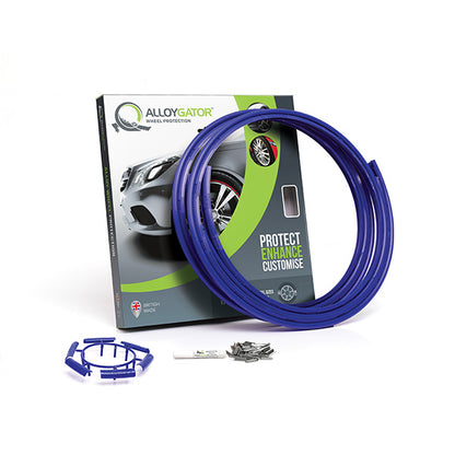 AlloyGator Set of 4 Wheel Rash Protectors for 12 to 19 Inch Wheels with Color Options