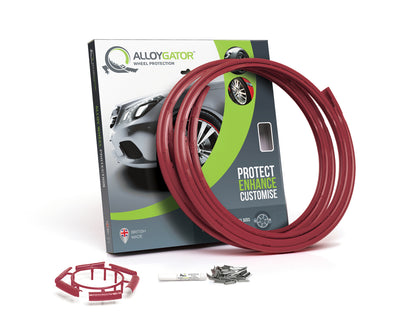 AlloyGator Set of 4 Wheel Rash Protectors for 12 to 19 Inch Wheels with Color Options