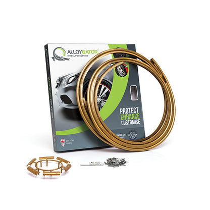 AlloyGator Set of 4 Wheel Rash Protectors for 12 to 19 Inch Wheels with Color Options