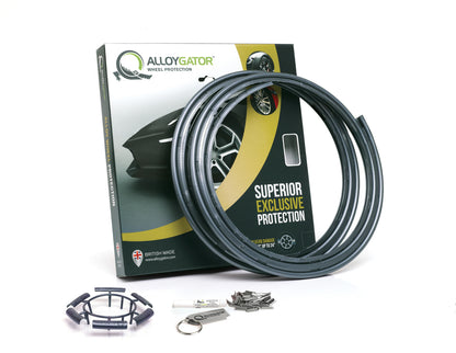 AlloyGator Set of 4 Wheel Rash Protectors for 12 to 24 Inch Wheels with Color Options