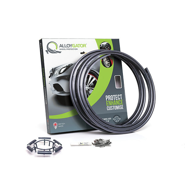 AlloyGator Set of 4 Wheel Rash Protectors for 12 to 19 Inch Wheels with Color Options