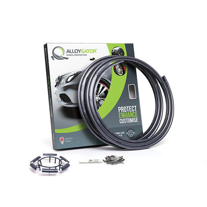 AlloyGator Set of 4 Wheel Rash Protectors for 12 to 19 Inch Wheels with Color Options