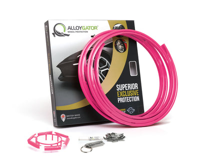 AlloyGator Set of 4 Wheel Rash Protectors for 12 to 24 Inch Wheels with Color Options