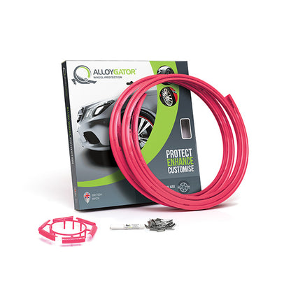 AlloyGator Set of 4 Wheel Rash Protectors for 12 to 19 Inch Wheels with Color Options