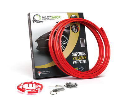 AlloyGator Set of 4 Wheel Rash Protectors for 12 to 24 Inch Wheels with Color Options