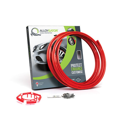 AlloyGator Set of 4 Wheel Rash Protectors for 12 to 19 Inch Wheels with Color Options