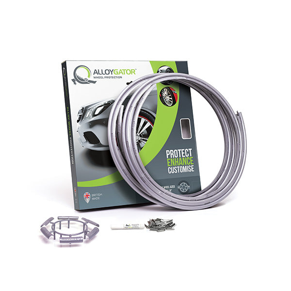 AlloyGator Set of 4 Wheel Rash Protectors for 12 to 19 Inch Wheels with Color Options