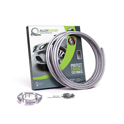 AlloyGator Set of 4 Wheel Rash Protectors for 12 to 19 Inch Wheels with Color Options