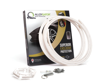 AlloyGator Set of 4 Wheel Rash Protectors for 12 to 24 Inch Wheels with Color Options