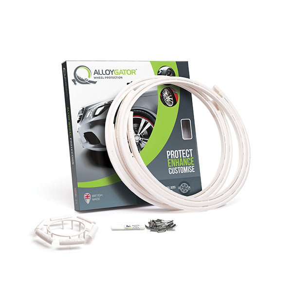 AlloyGator Set of 4 Wheel Rash Protectors for 12 to 19 Inch Wheels with Color Options