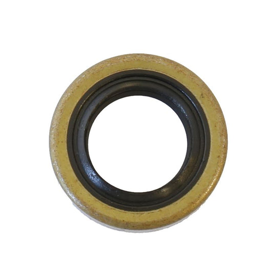 Athena M733000929500 Oil Seal with Metal Exterior 12x32x7 mm in NBR with one Seal-lip, one Dust Lip and Spring