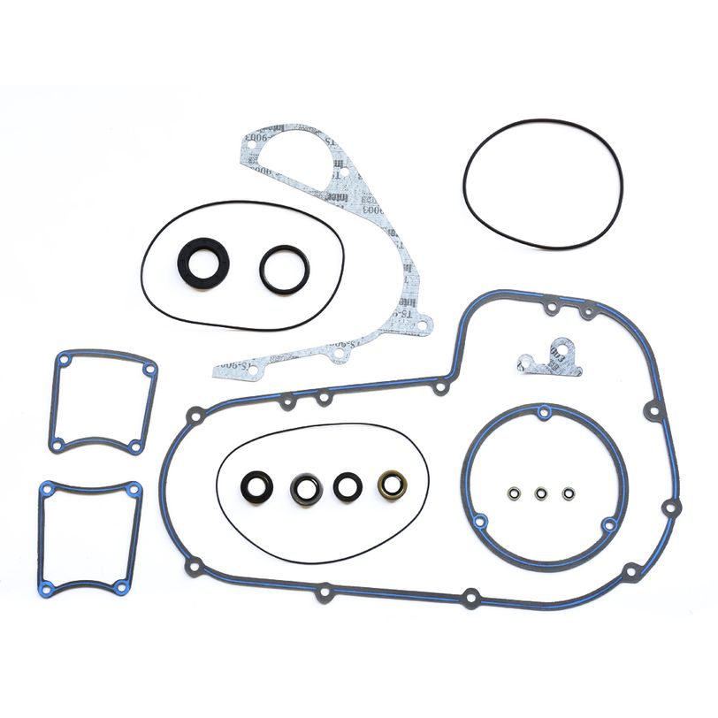 Athena P400195300903 Complete Primary Cover Gasket and Seal Kit FL, FLH, FXS 65-86