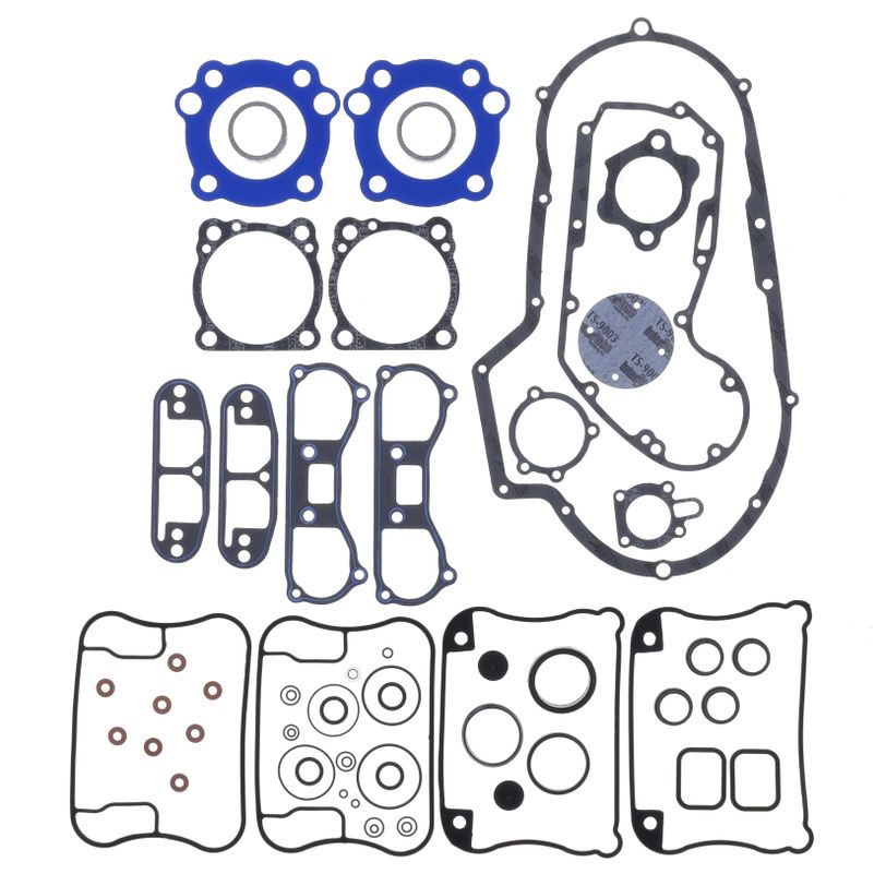 Athena P400195850702 Complete Gasket Kit (oil seals not included) Sportster Evo 1200 91-03