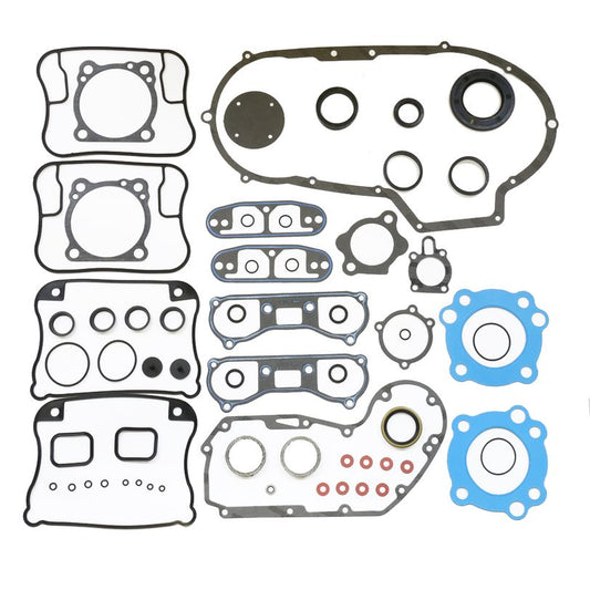 Athena P400195900702 Complete Gasket Kit (oil seals not included) Sportster Evo 883 91-03