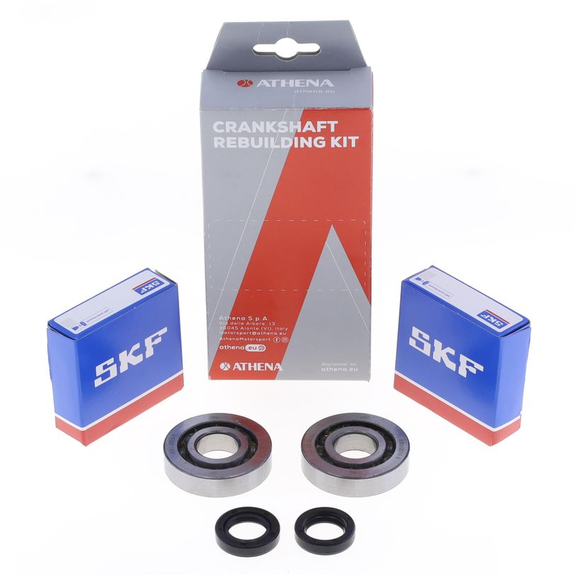 Athena P4E0480444002 Crankshaft Rebuilding Kit: Bearing and Oil Seal Kit
