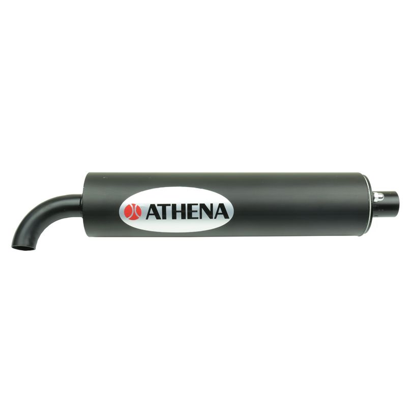 Athena S410000303006 Aluminium Silencer 60x250 mm with Internal Mouth Ø 20 mm per 50-80 cc