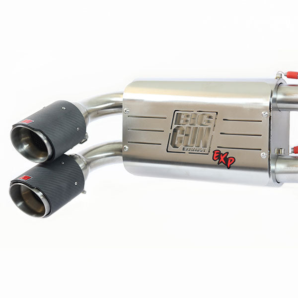 Big Gun Exhaust 15-7413 Explorer Polaris Dual Full System RZR S 1000 (16-24)