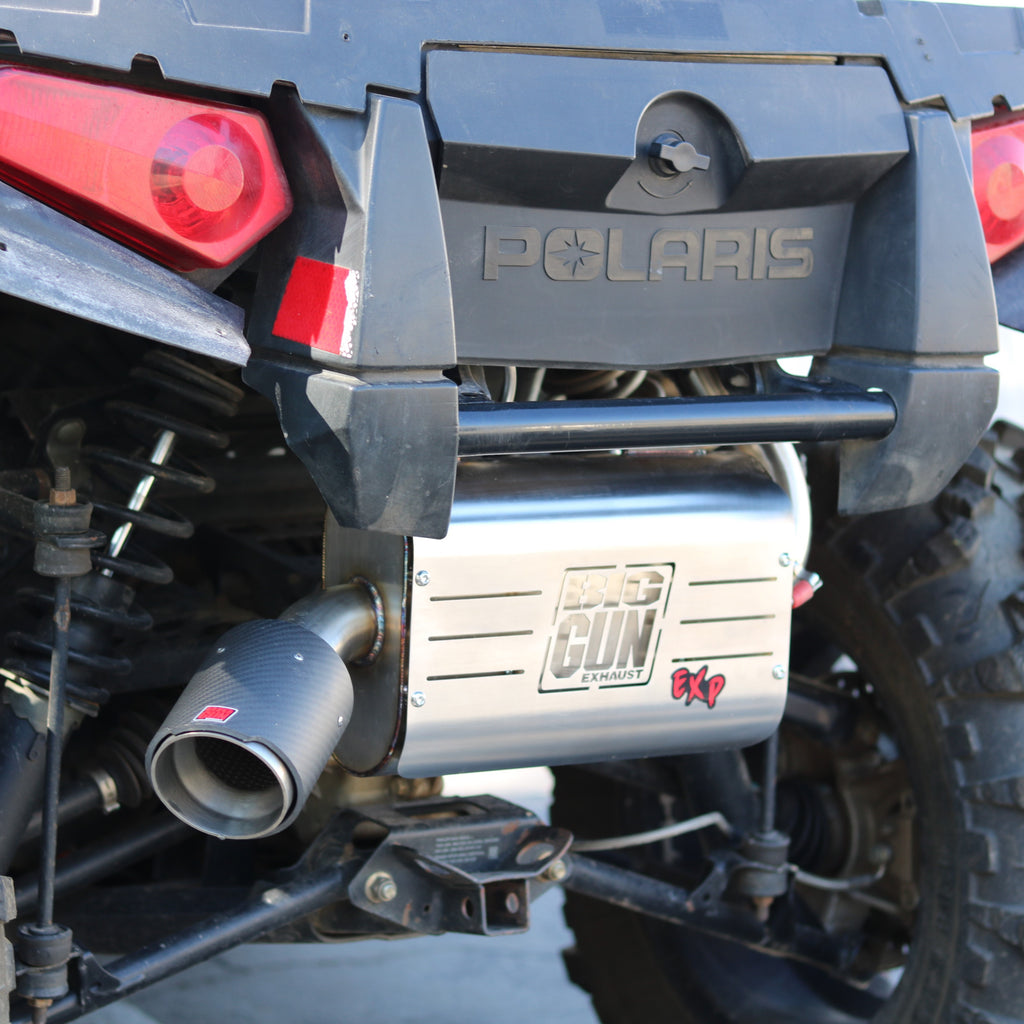 Big Gun Exhaust 15-7612 Explorer Polaris Slip On Sportsman 550 XP / HO / EPS / EFI (09-14)