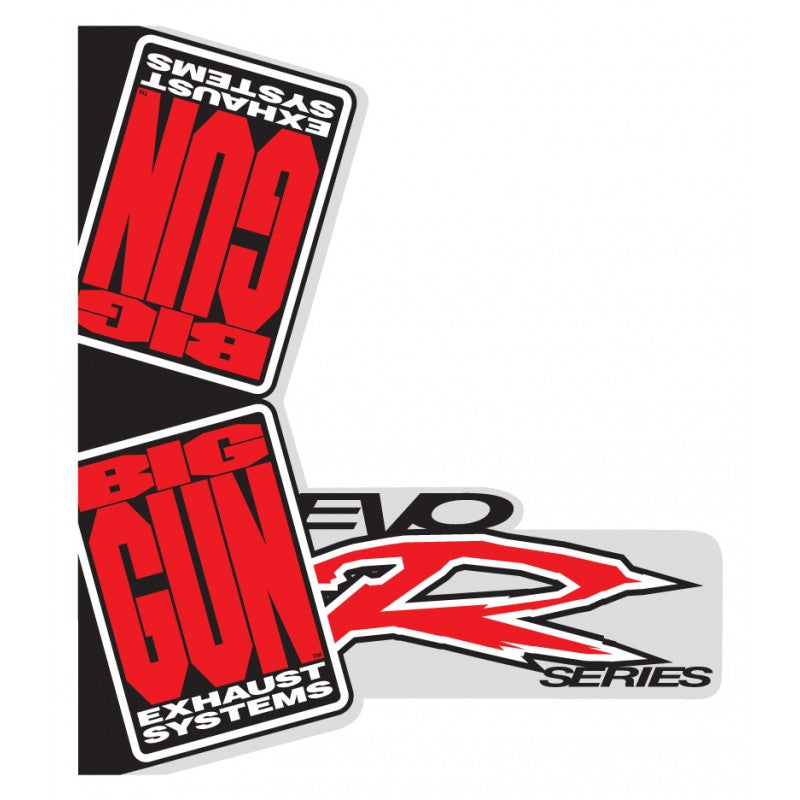 Big Gun Exhaust 41-RWRAP Sticker