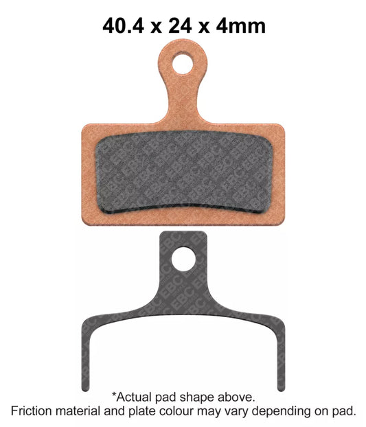 EBC Shimano XTR BR-M985 Green Grade Resin Bicycle Brake Pads