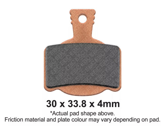 EBC 15-17 Bultaco Brinco Electric Trials Bike C/R/RE/S Models Rear Left FA-SFA-TT-X Brake Pads