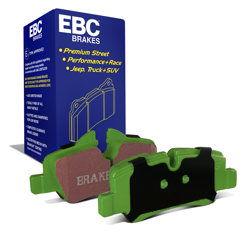 EBC 14+ Mini Hardtop 1.5 Turbo Cooper Greenstuff Rear Brake Pads