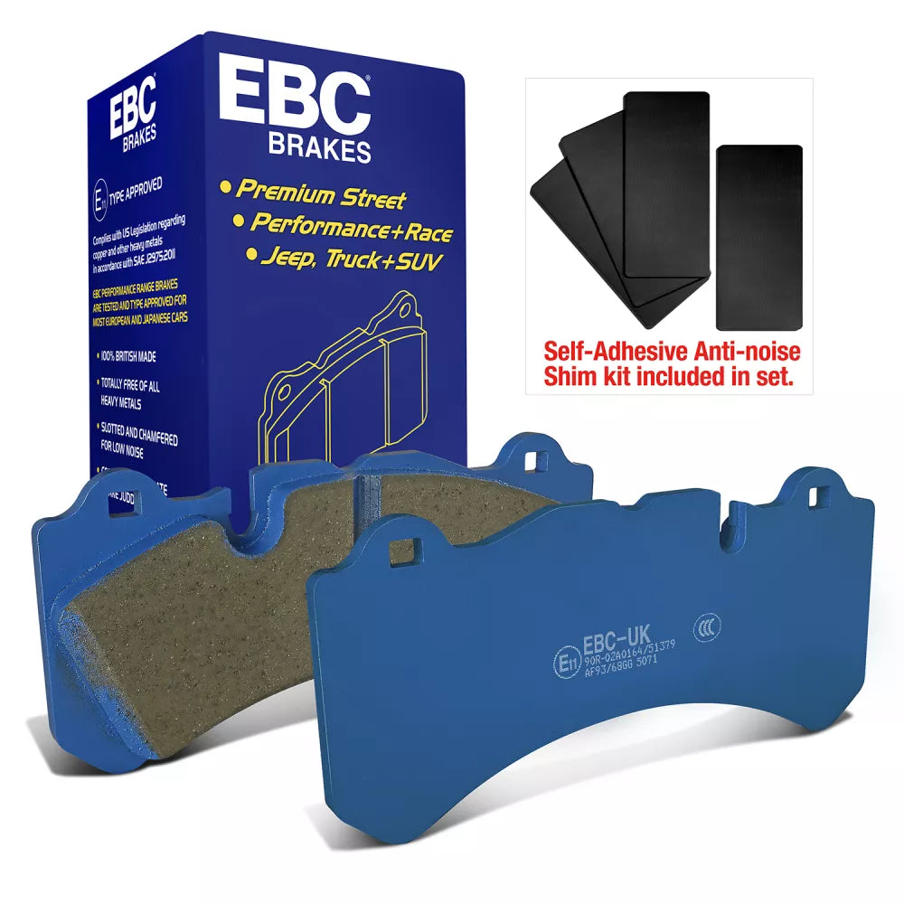 EBC 2019+ Volvo S60 Polestar 2.0T & Electric Bluestuff Front Brake Pads