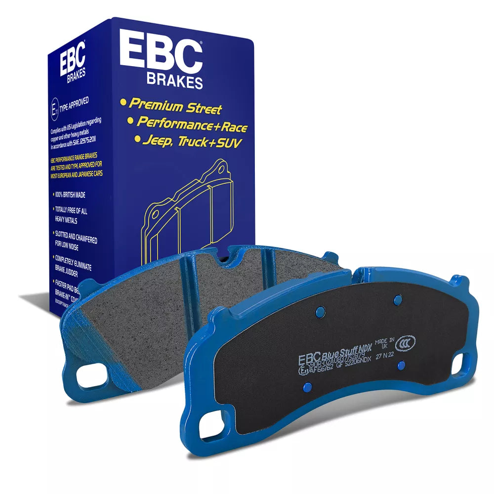 EBC 13-15 Porsche 911 (991) GT3 3.8L (Cast Iron Rotor Only) Bluestuff Front Brake Pads