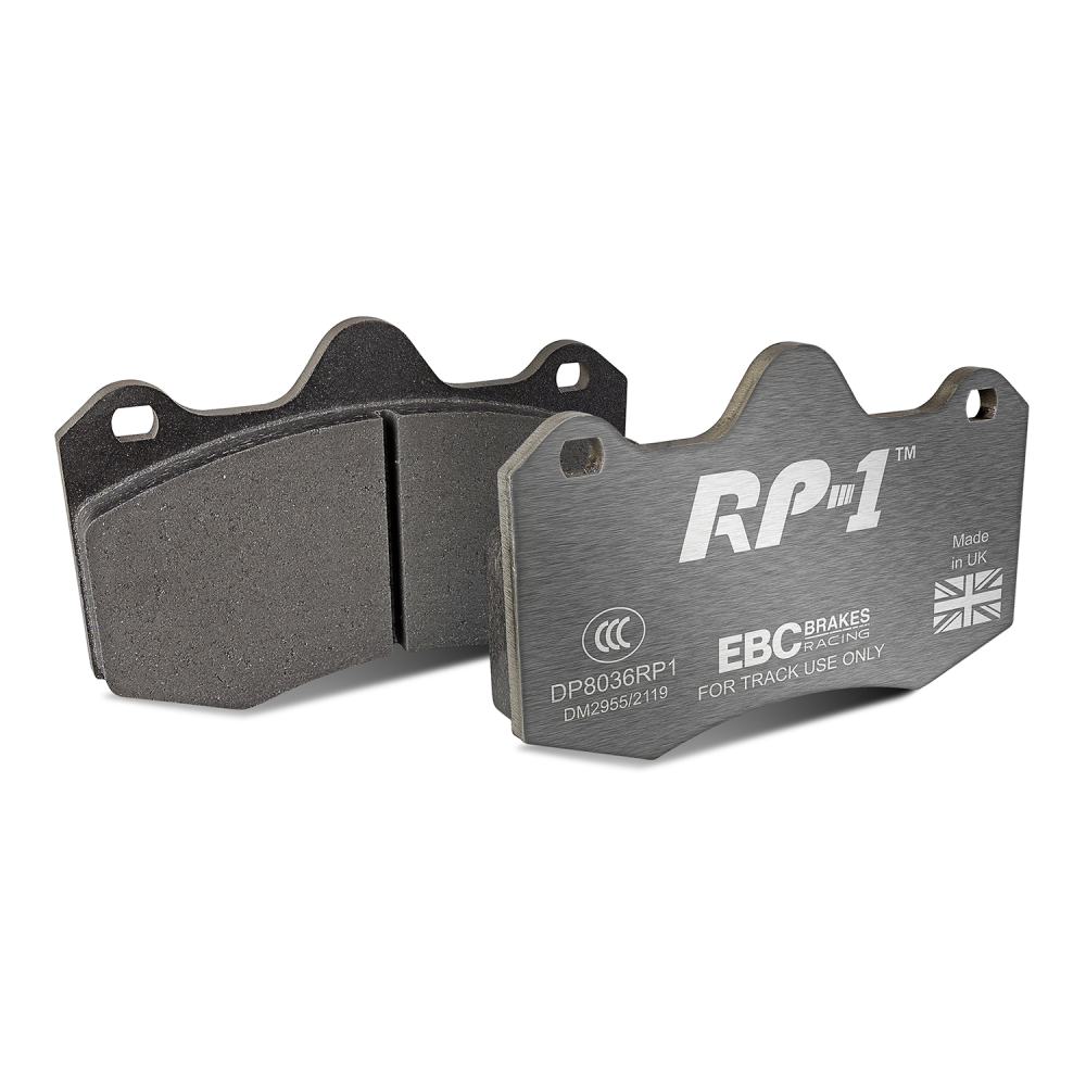 EBC Racing 09-16 Lotus Evora RP-1 Front/Rear Race Brake Pads (Pair Only)