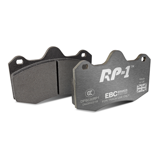 EBC Racing 09-16 Lotus Evora RP-1 Front/Rear Race Brake Pads (Pair Only)