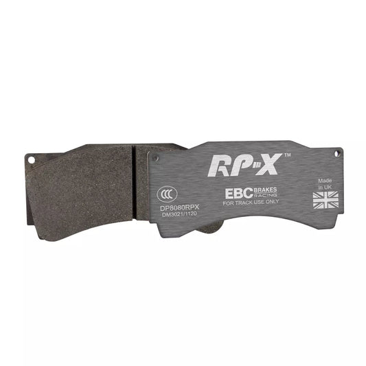 EBC Racing 16-21 Audi RS3 LMS (Race Car) 2.0 Turbo RP-X Race Front Brake Pads