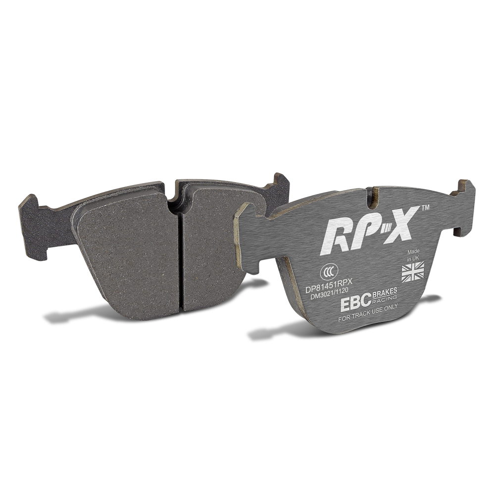 EBC Racing 08-10 BMW M3 4.0L (E90) RP-X Rear Brake Pads