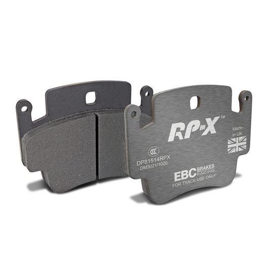 EBC Racing 98-05 Porsche 911 (996) Carrera 2 3.4L (Cast Iron Rotor Only) RP-X Front Brake Pads