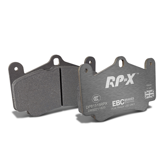 EBC Racing 03-05 Porsche 911 (996) Carrera 4S 3.6L (Cast Iron Rotor Only) RP-X Front Brake Pads