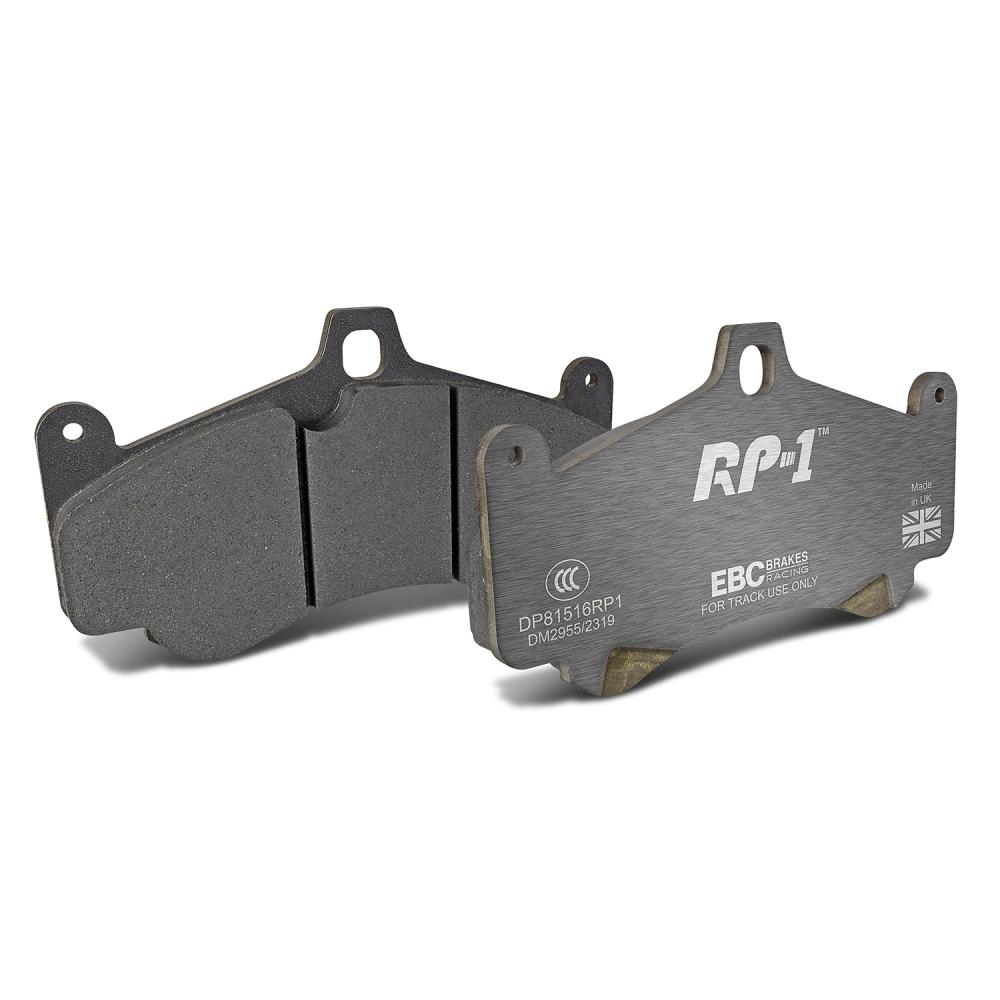 EBC Racing 03-05 Porsche 911 (996) (Cast Iron Disc Only) RP-1 Race Front Brake Pads